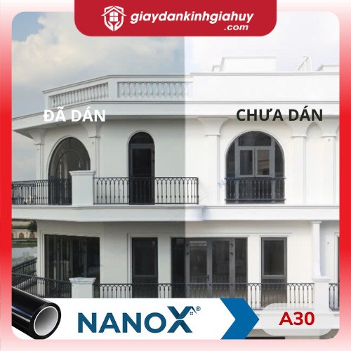 Mẫu phim cách nhiệt A30 màu xám nhạt.