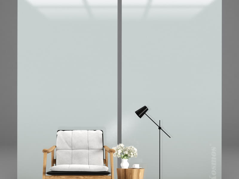 Bề mặt TT-108 đơn sắc PET ánh kim trắng xám.
