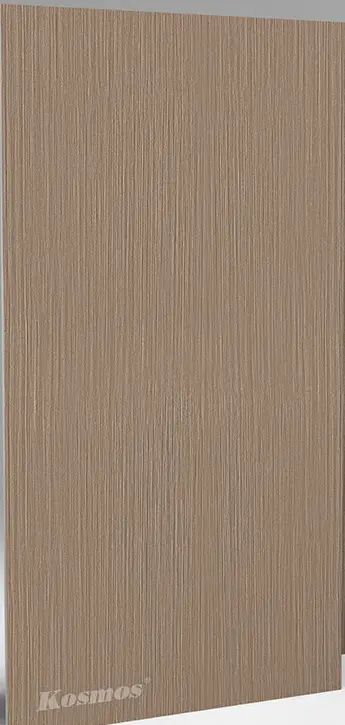 Tấm ốp than tre TT-504 walnut gân 3D với bề mặt vân gỗ nổi