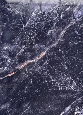 Cận cảnh vân marble đen và các đường vân sáng của G-712