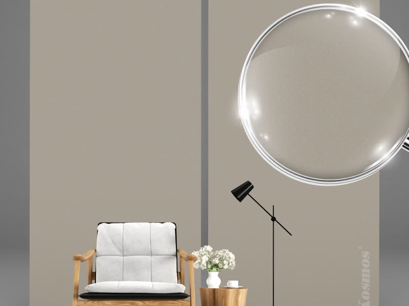 Bề mặt TT-864 vân da nâu nhạt.